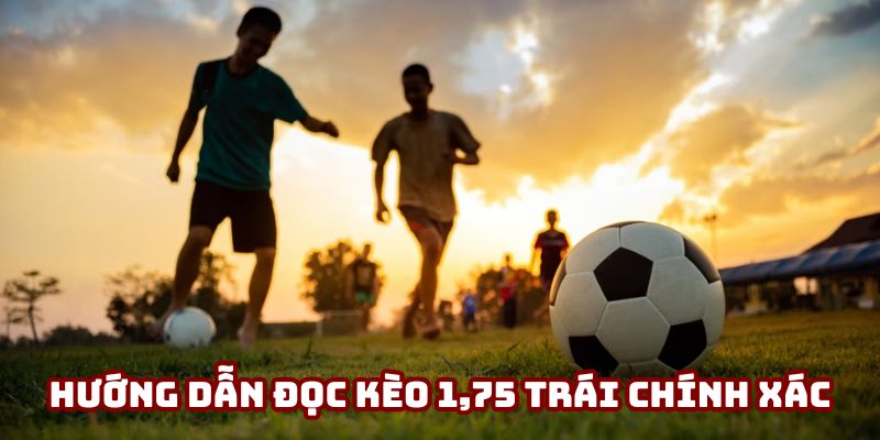 Hướng dẫn đọc kèo 1.75 trái chính xác